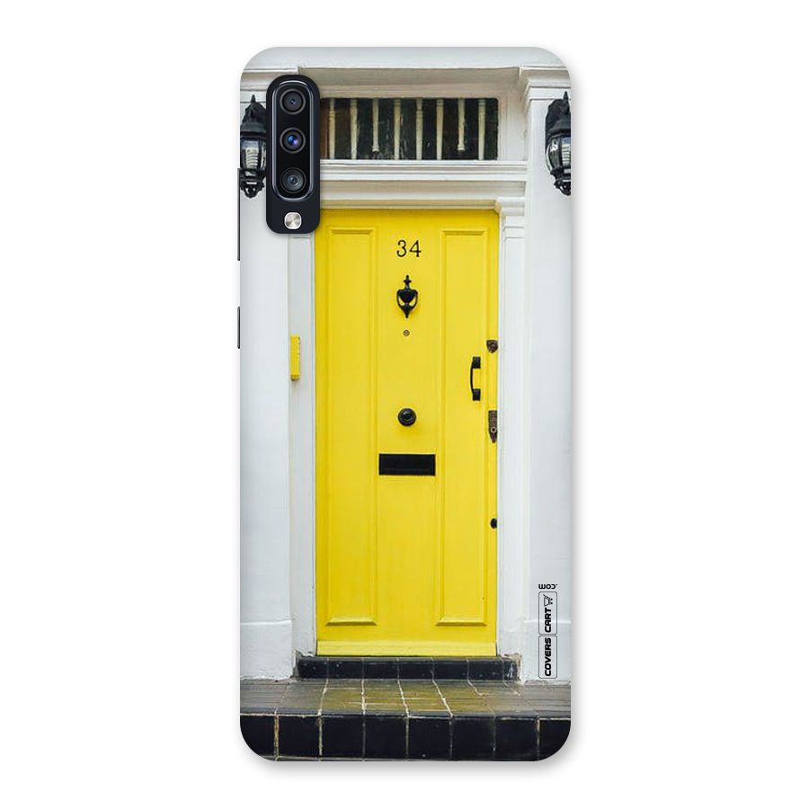 Yellow Door Back Case for Galaxy A70