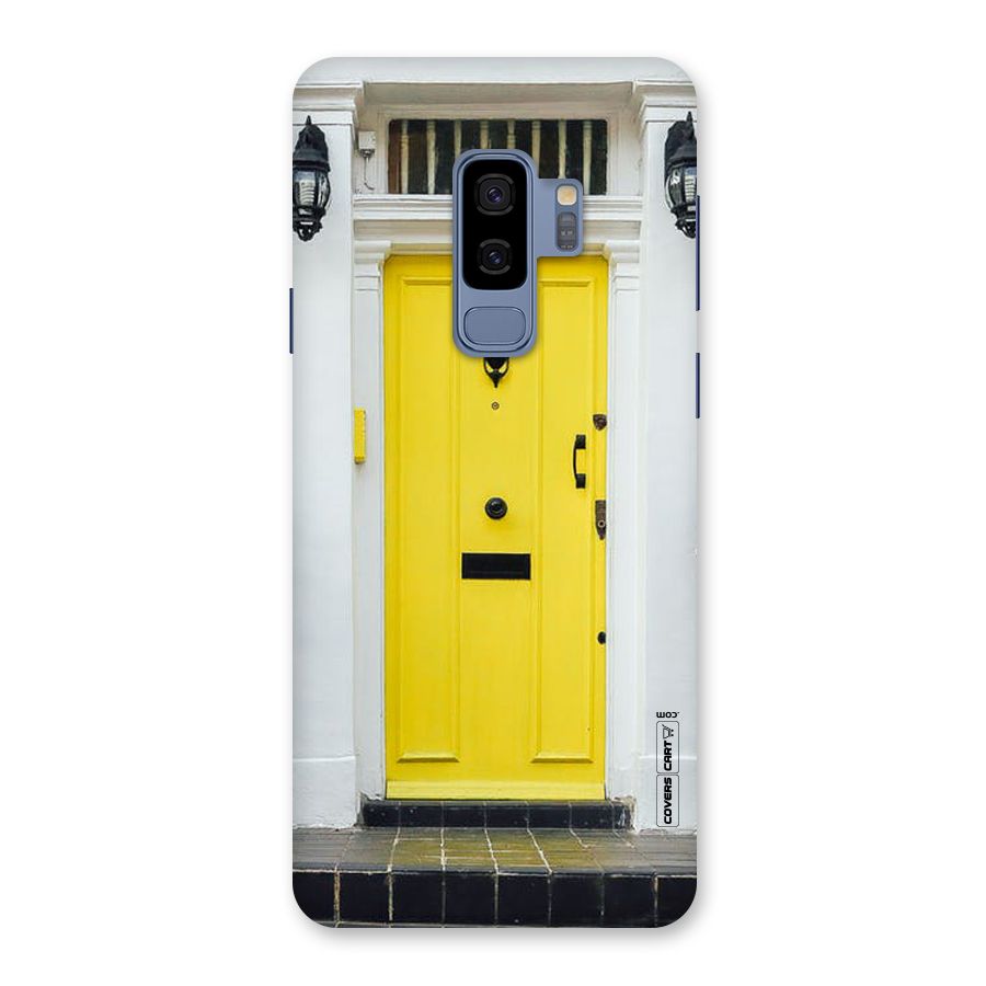 Yellow Door Back Case for Galaxy S9 Plus