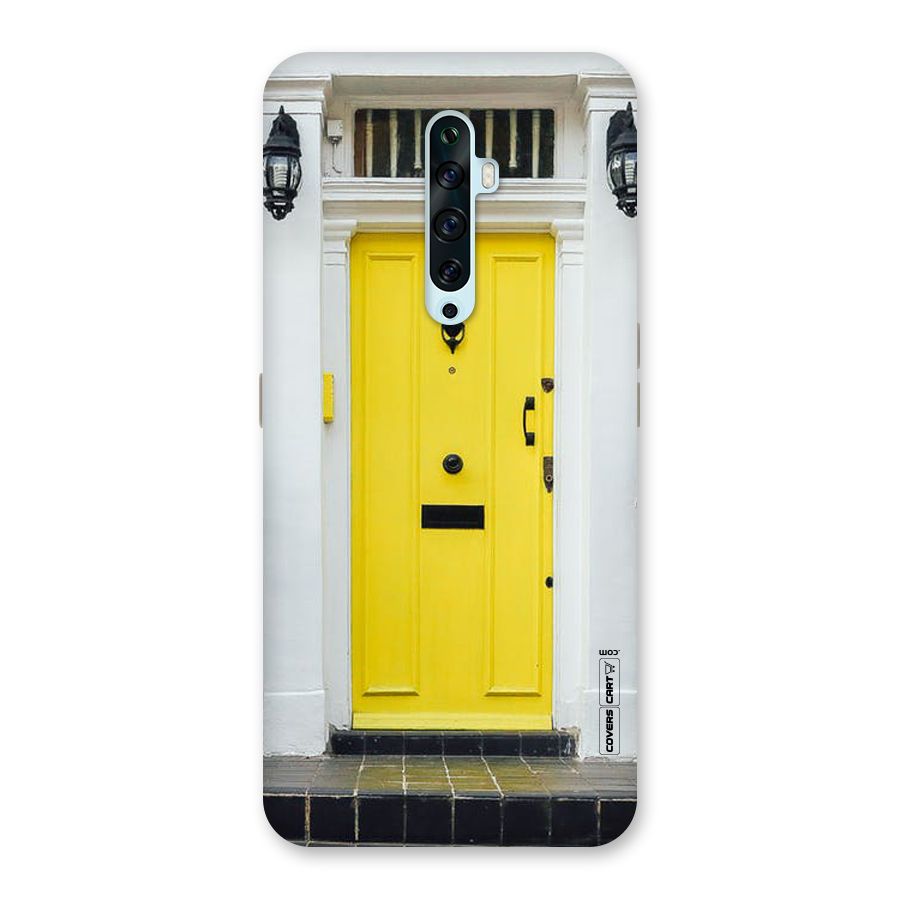 Yellow Door Back Case for Oppo Reno2 Z