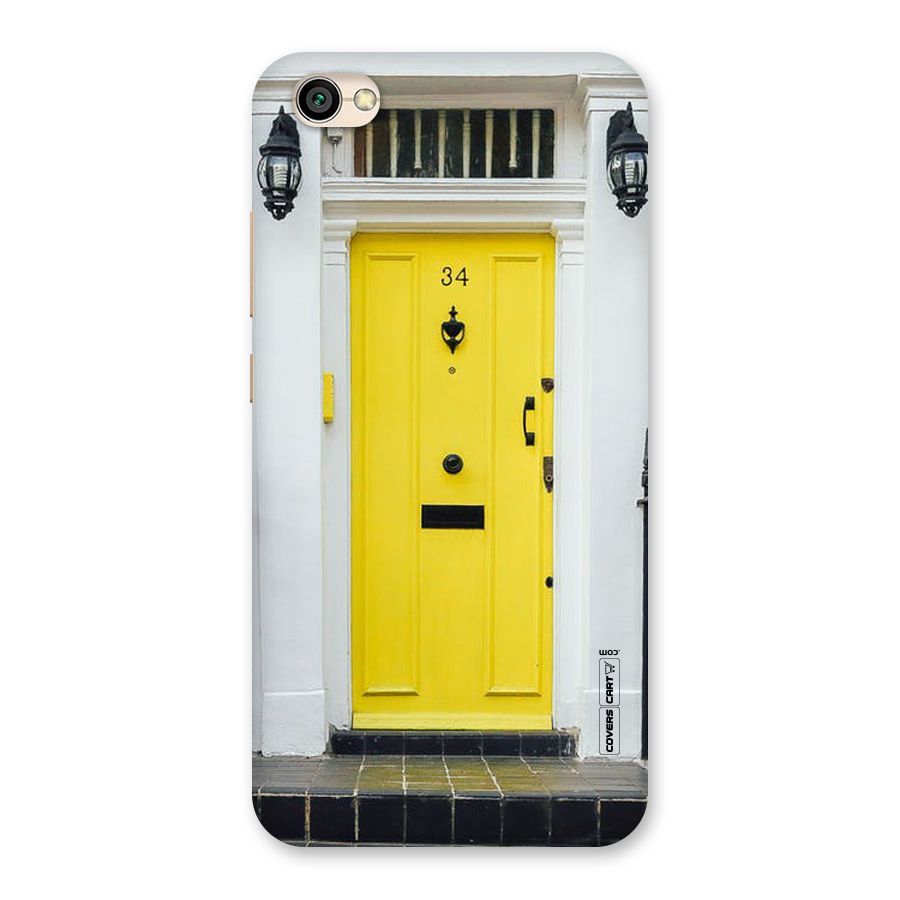 Yellow Door Back Case for Redmi Y1 Lite