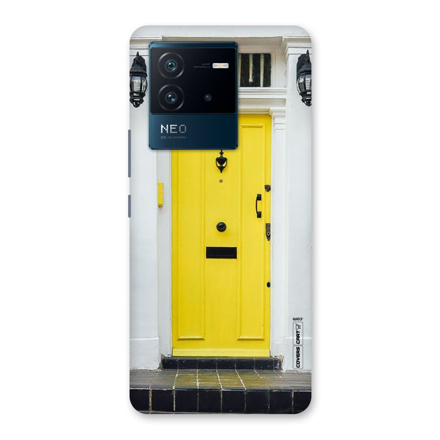 Yellow Door Back Case for Vivo iQOO Neo 6 5G