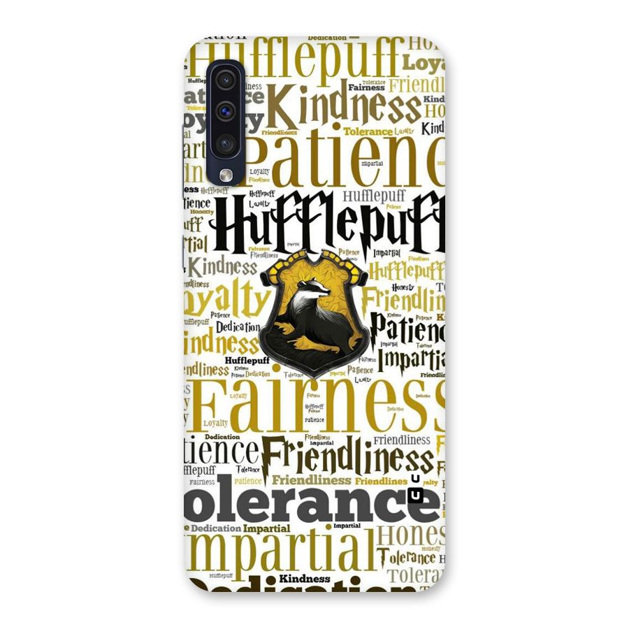 Yellow Fairness Back Case for Galaxy A50s