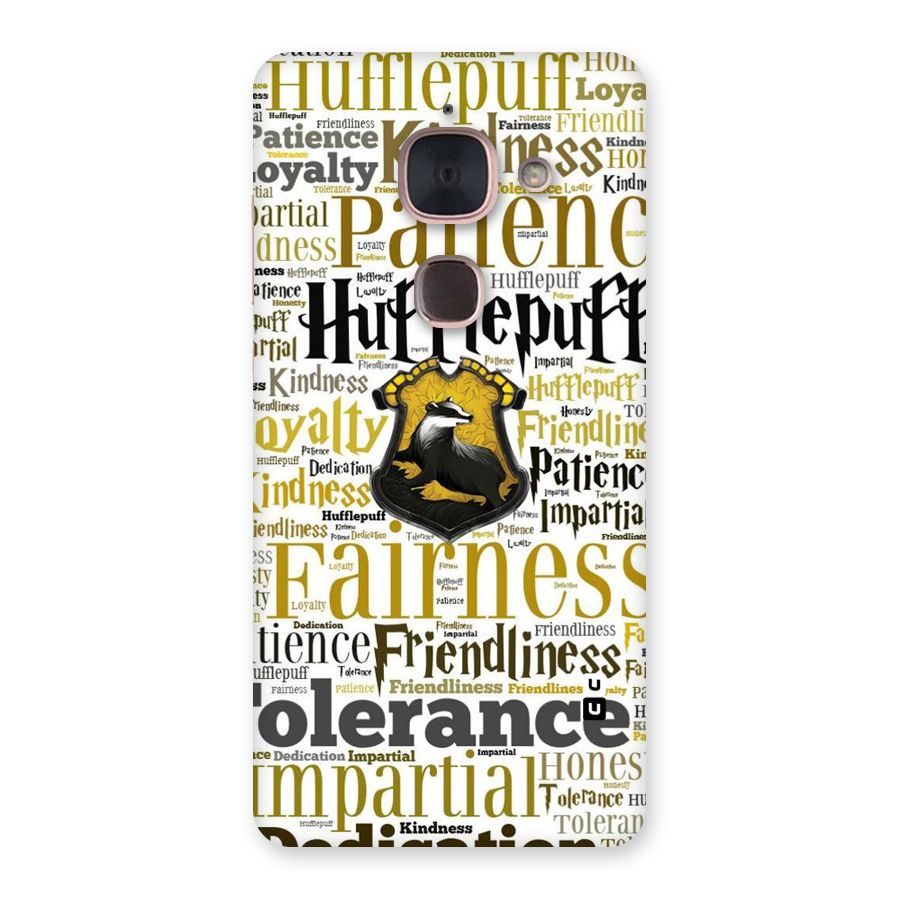 Yellow Fairness Back Case for Le Max 2