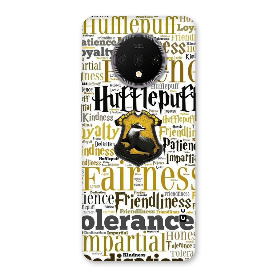 Yellow Fairness Back Case for OnePlus 7T