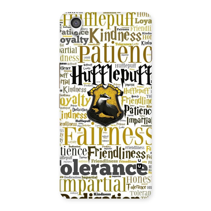 Yellow Fairness Back Case for OnePlus X