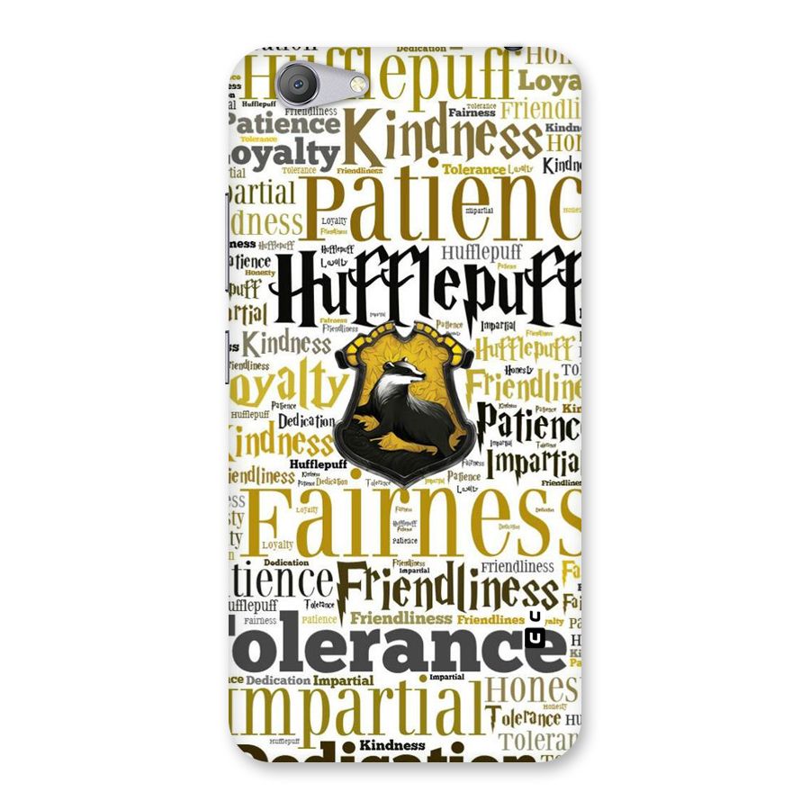 Yellow Fairness Back Case for Vivo Y53