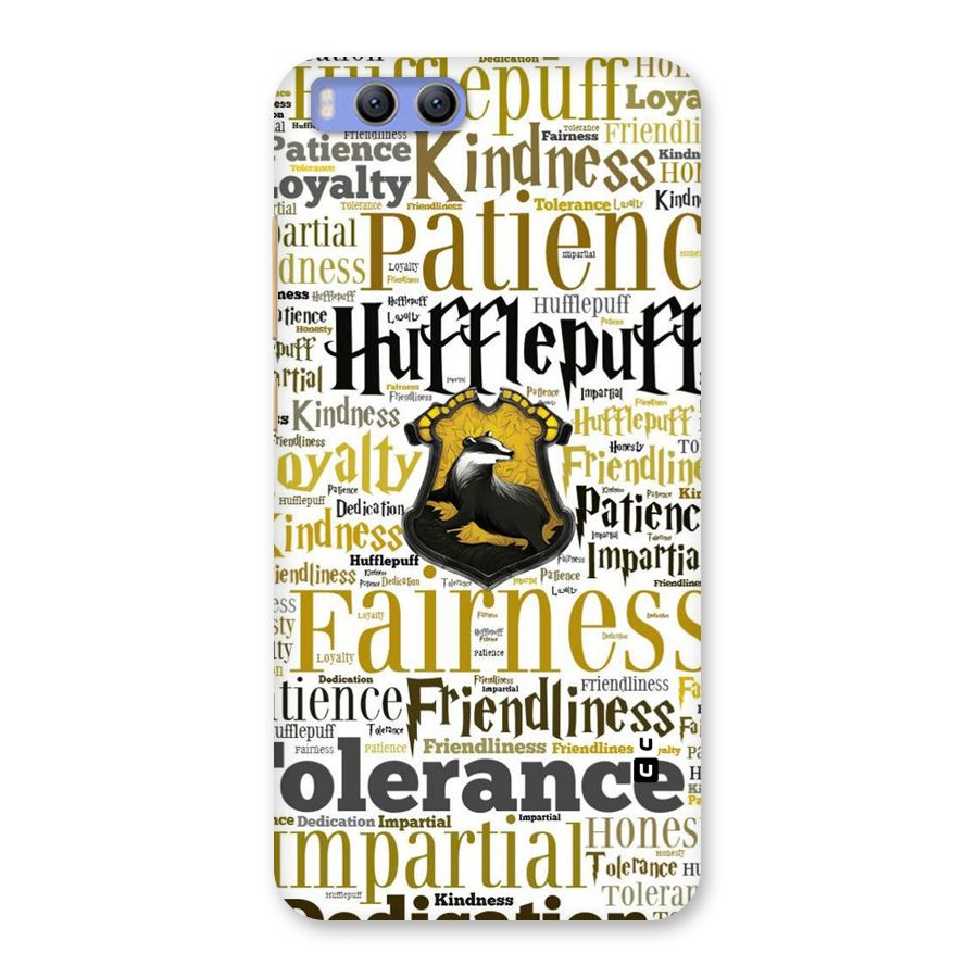Yellow Fairness Back Case for Xiaomi Mi 6