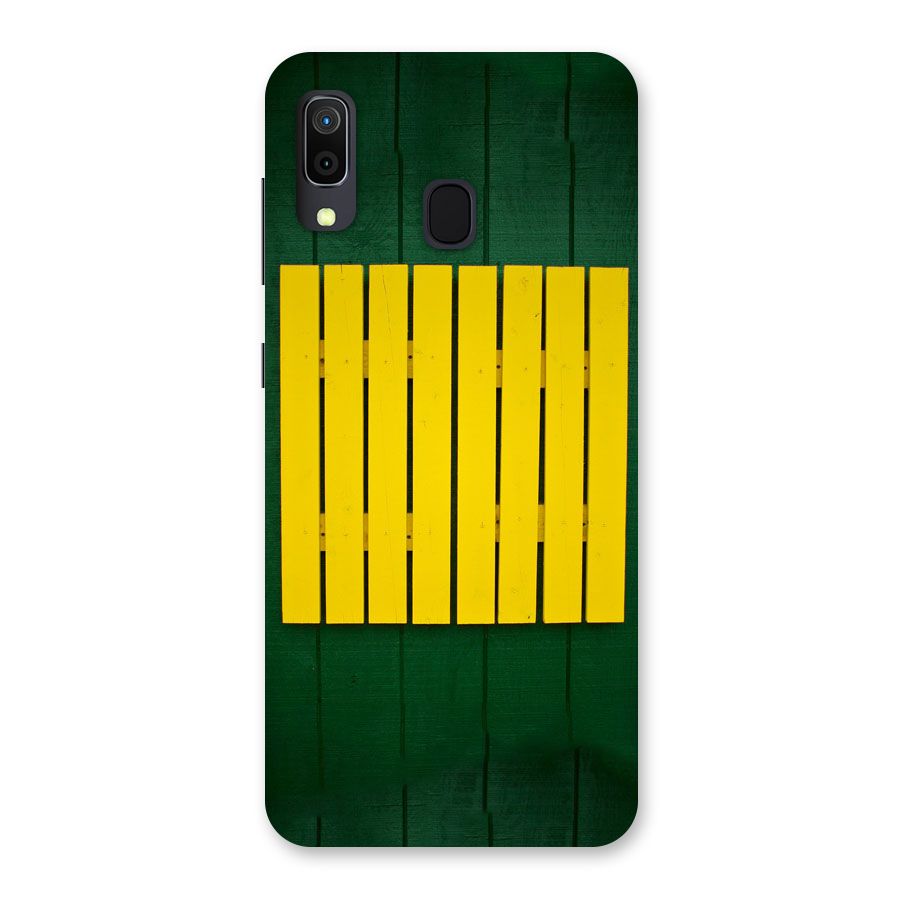 Yellow Fence Back Case for Galaxy M10s
