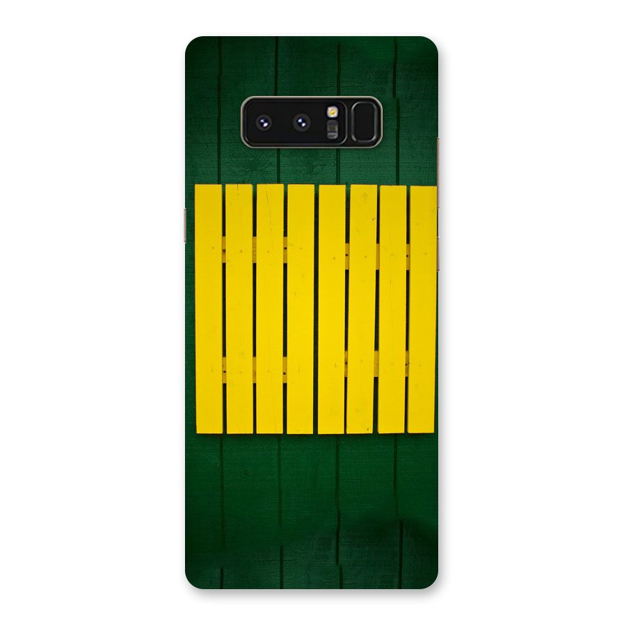 Yellow Fence Back Case for Galaxy Note 8
