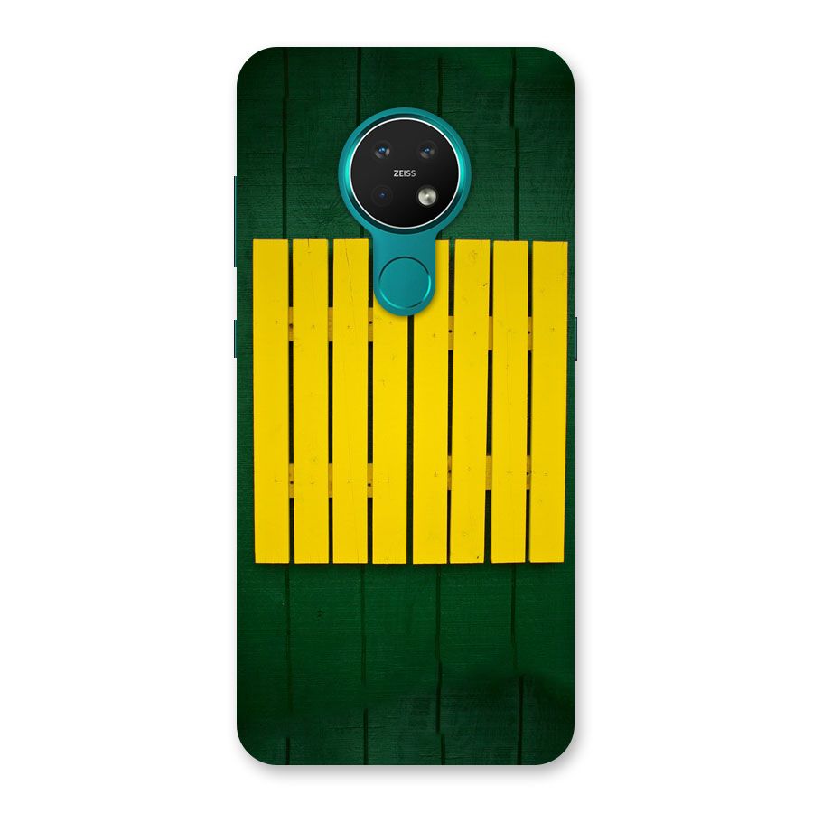 Yellow Fence Back Case for Nokia 7.2