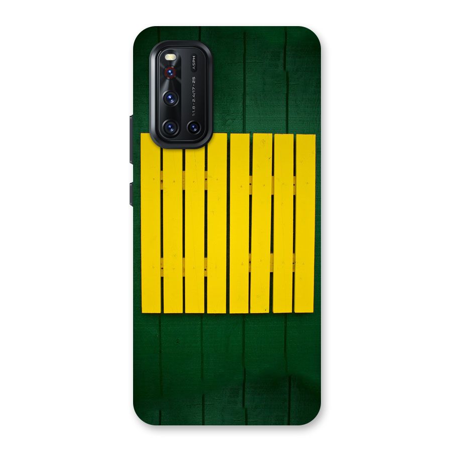 Yellow Fence Back Case for Vivo V19