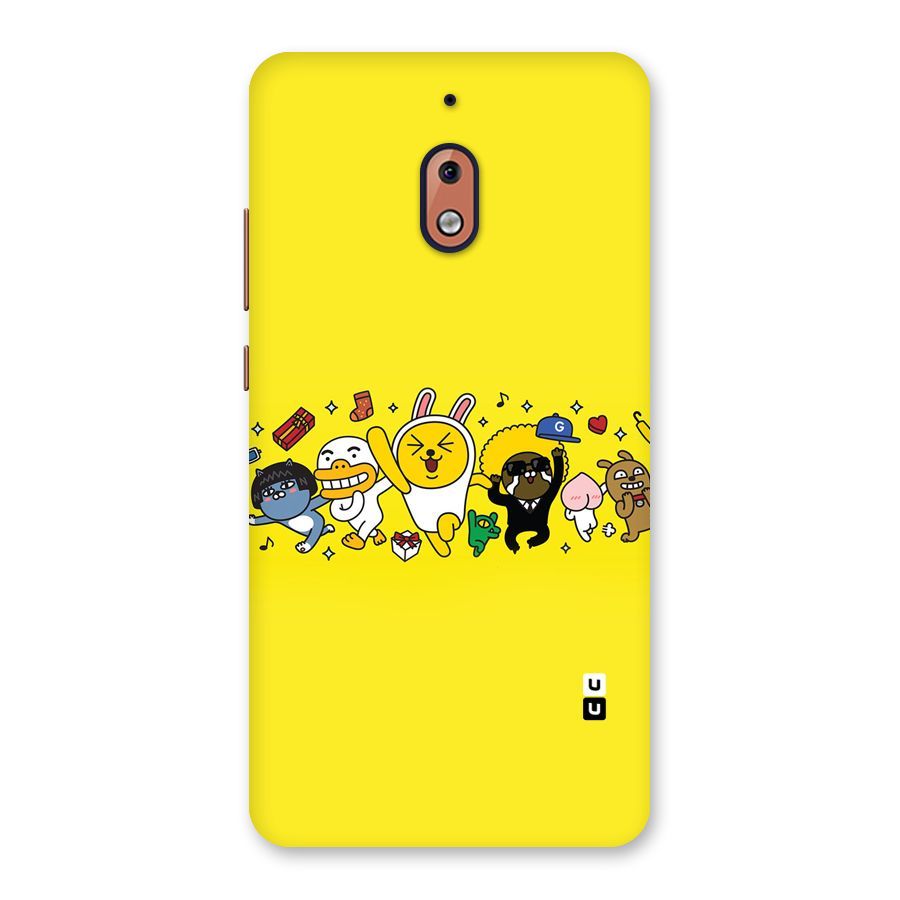 Yellow Friends Back Case for Nokia 2.1