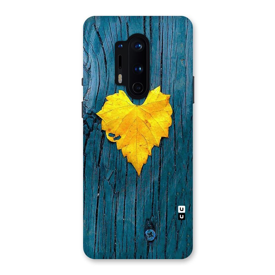 Yellow Leaf Back Case for OnePlus 8 Pro