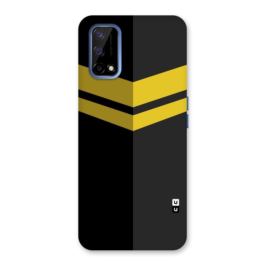 Yellow Lines Back Case for Realme Narzo 30 Pro