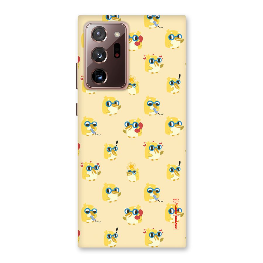 Yellow Parrot Back Case for Galaxy Note 20 Ultra
