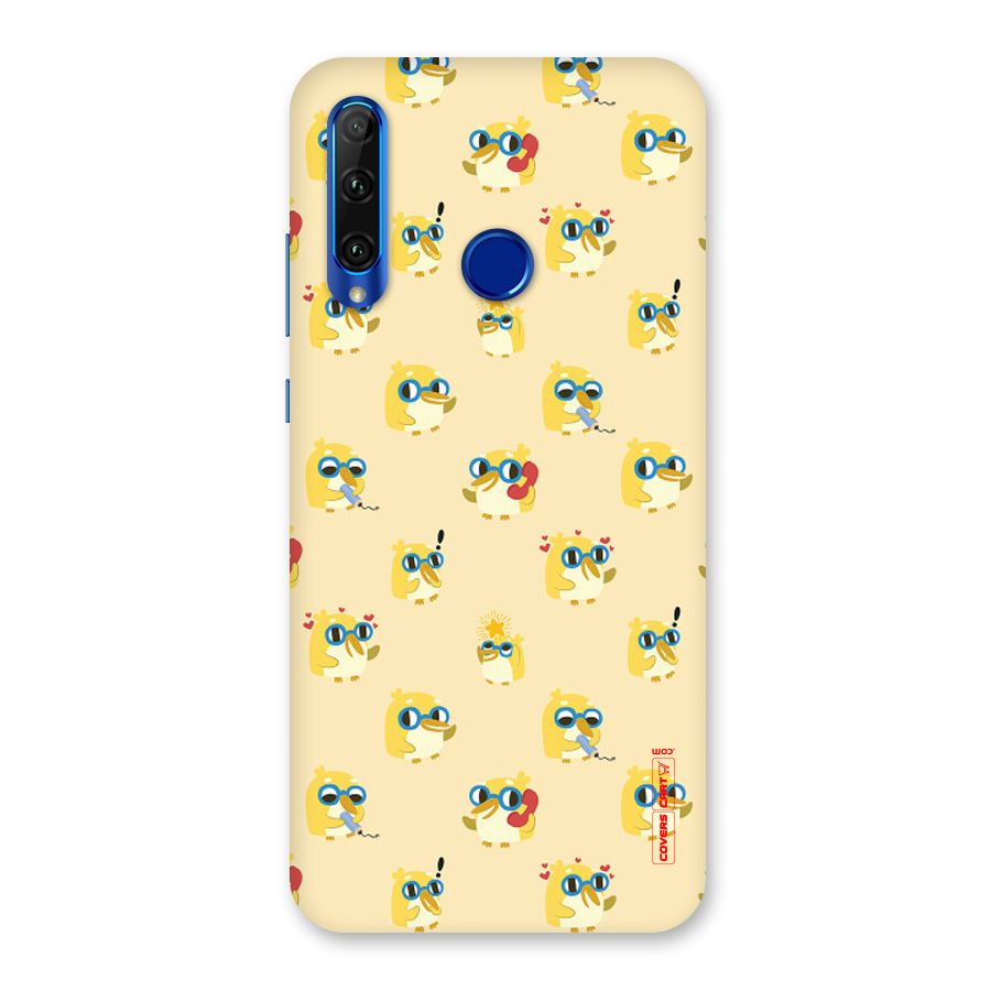 Yellow Parrot Back Case for Honor 20i
