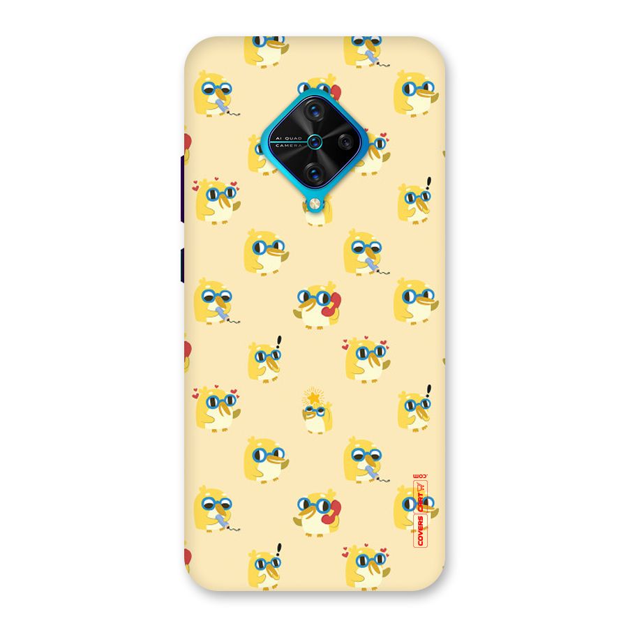 Yellow Parrot Back Case for Vivo S1 Pro