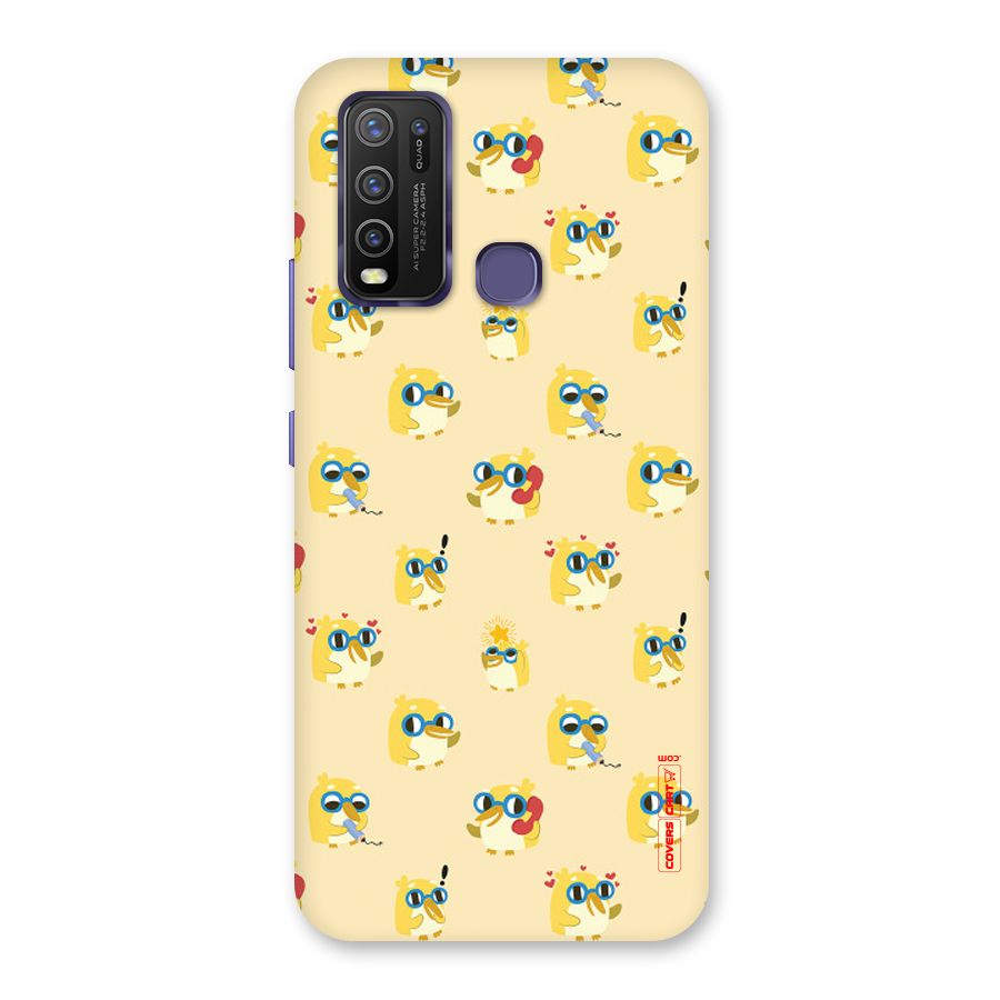 Yellow Parrot Back Case for Vivo Y50