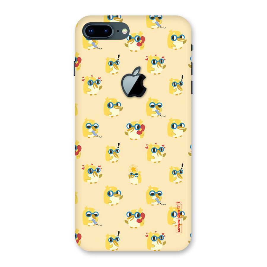 Yellow Parrot Back Case for iPhone 7 Plus Apple Cut
