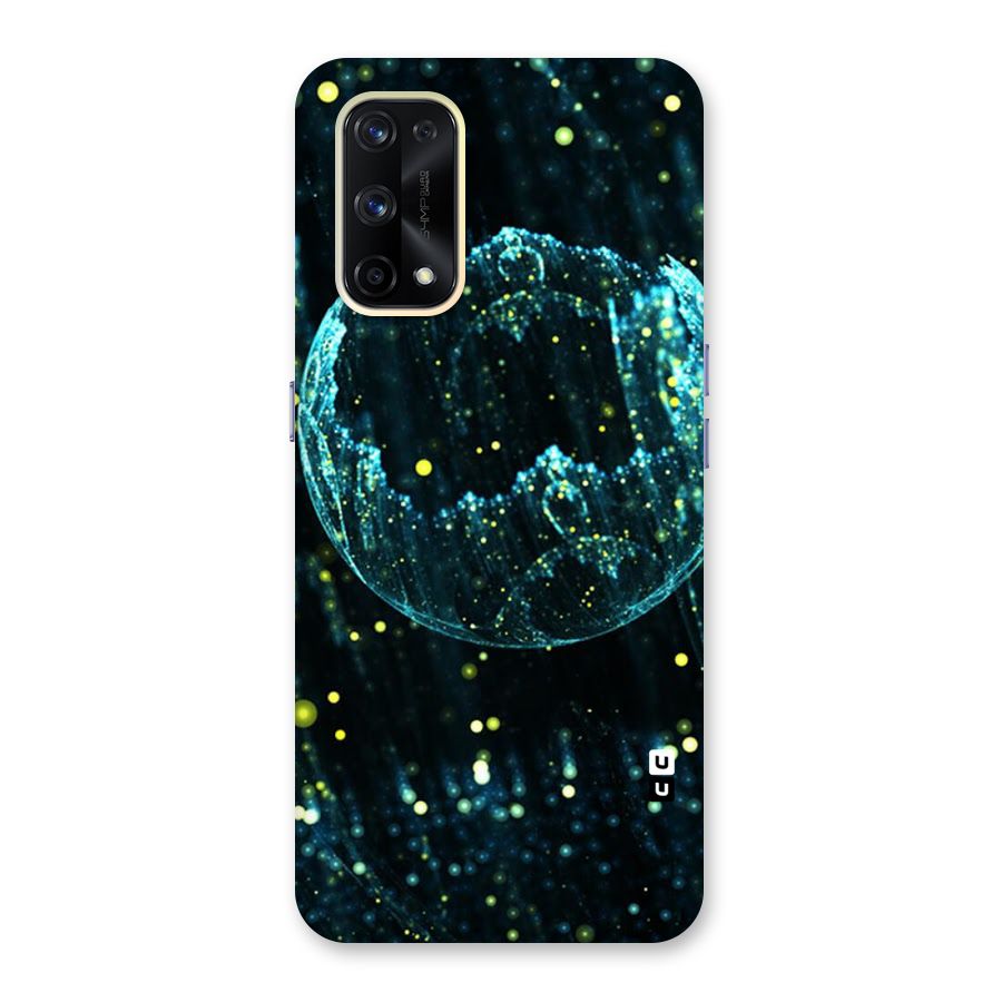 Yellow Rain Glass Back Case for Realme X7 Pro
