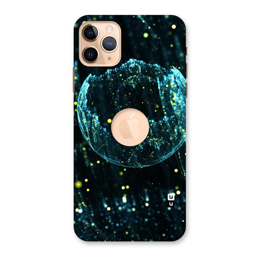 Yellow Rain Back Case for iPhone 11 Pro Max Logo Cut