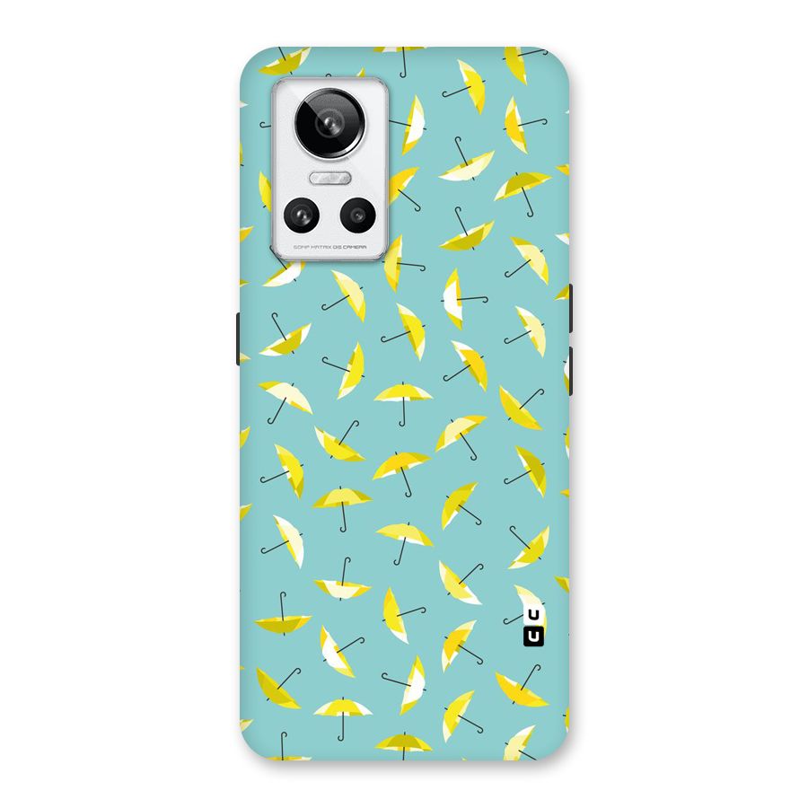 Yellow Umbrella Pattern Back Case for Realme GT Neo 3
