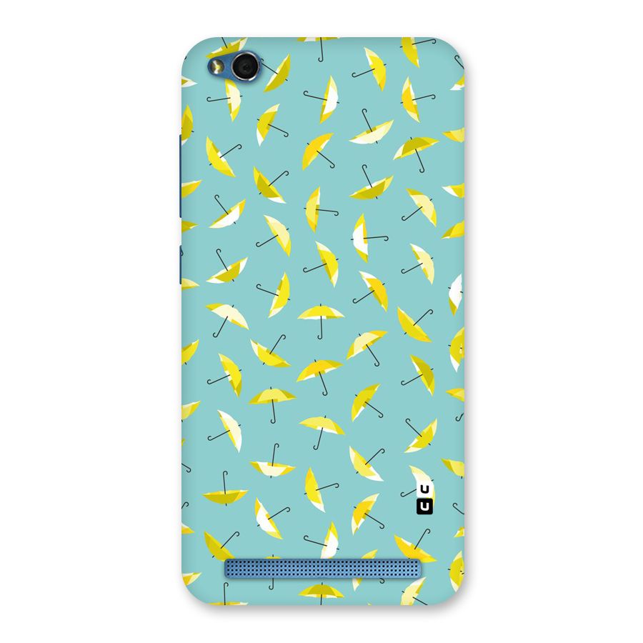 Yellow Umbrella Pattern Back Case for Redmi 5A