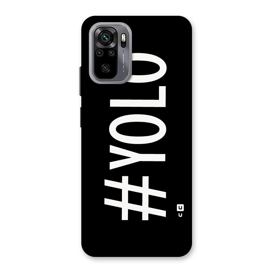 Yolo Back Case for Redmi Note 10