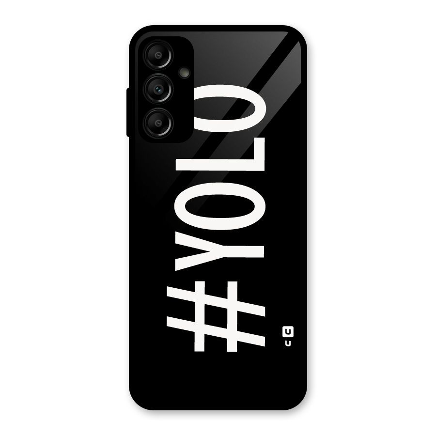 Yolo Glass Back Case for Galaxy A14 5G