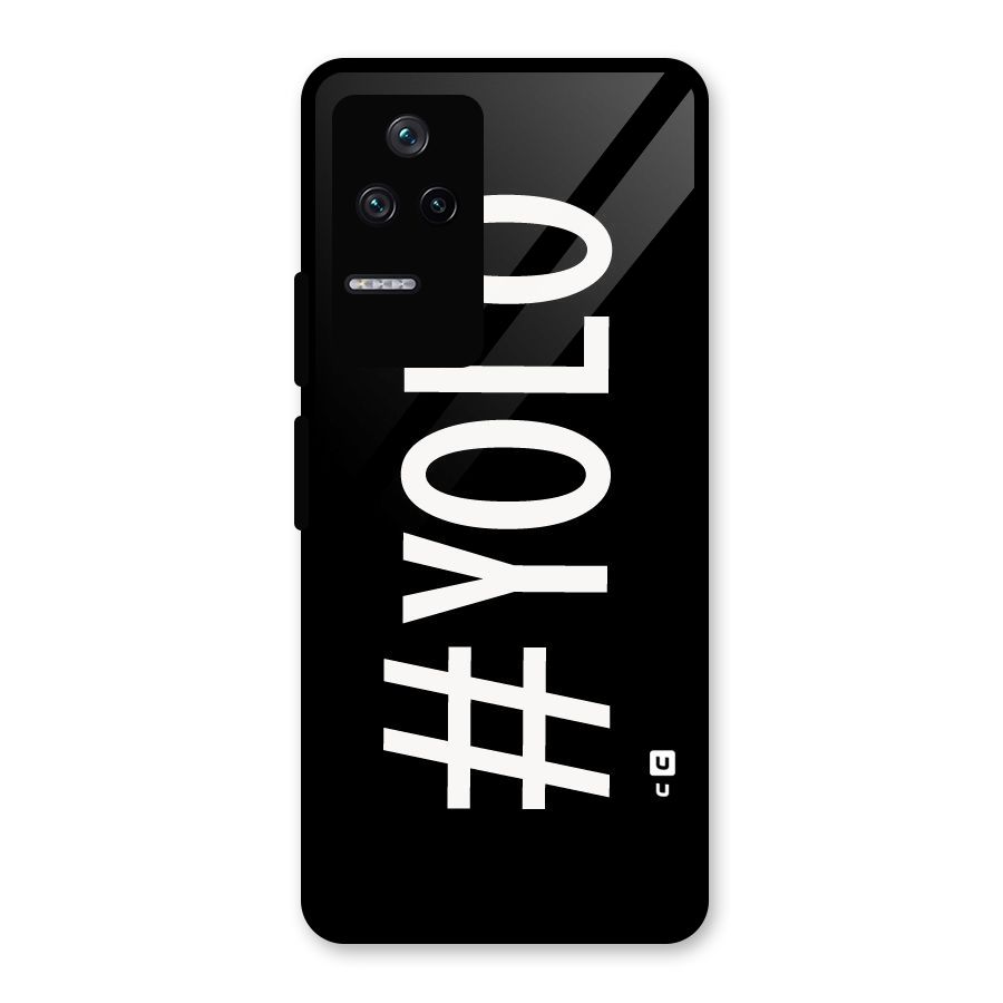 Yolo Glass Back Case for Poco F4 5G