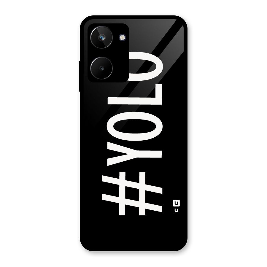 Yolo Glass Back Case for Realme 10