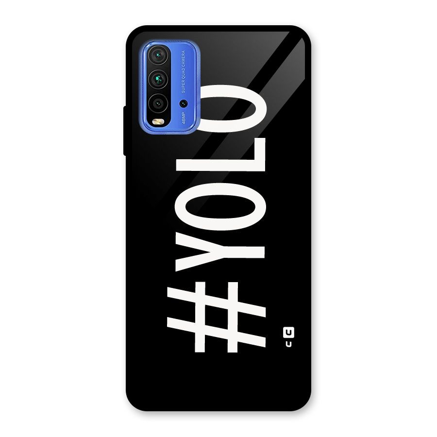 Yolo Glass Back Case for Redmi 9 Power