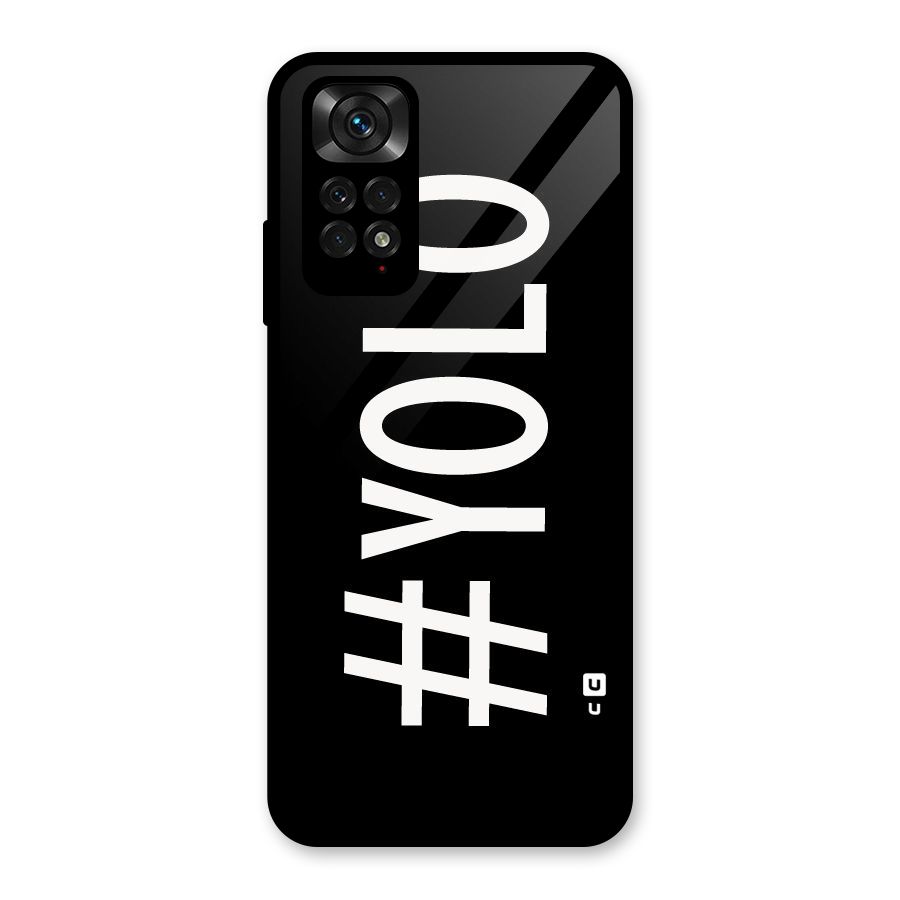 Yolo Glass Back Case for Redmi Note 11