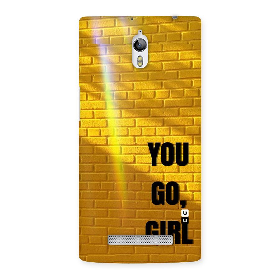 You Go Girl Wall Back Case for Oppo Find 7