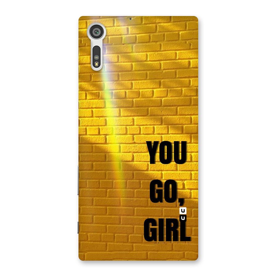 You Go Girl Wall Back Case for Xperia XZ