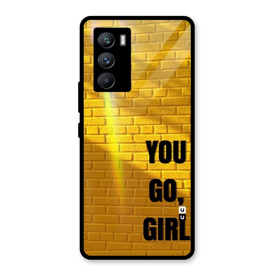 You Go Girl Wall Glass Back Case for Vivo iQOO 9 SE