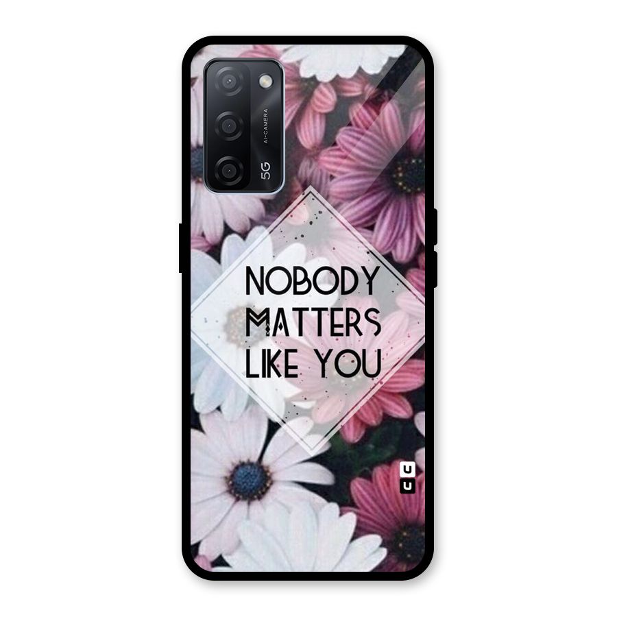 You Matter Glass Back Case for Oppo A53s 5G