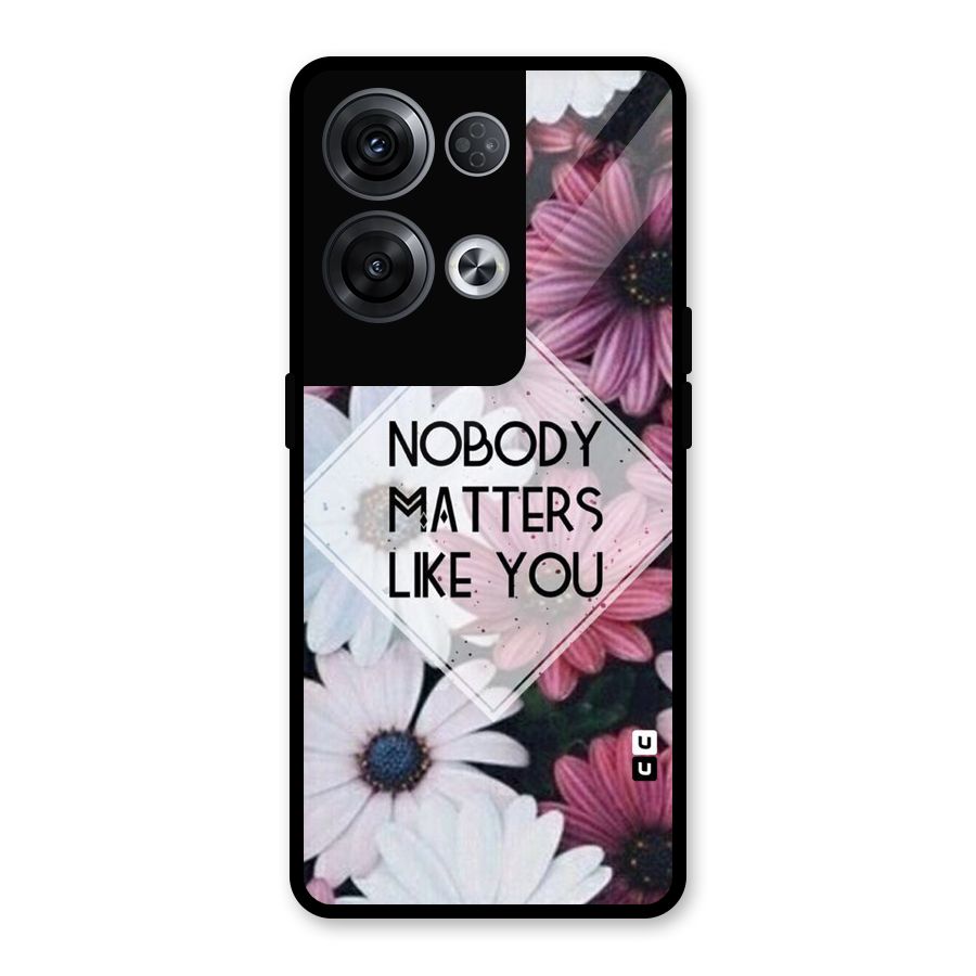 You Matter Glass Back Case for Oppo Reno8 Pro 5G