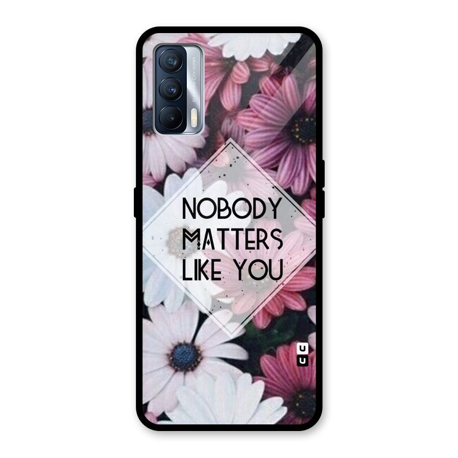 You Matter Glass Back Case for Realme X7