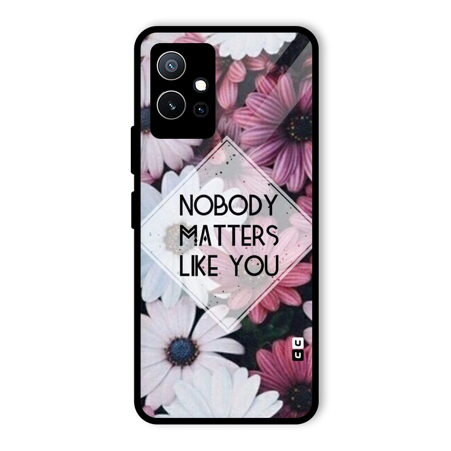 You Matter Glass Back Case for Vivo T1 5G