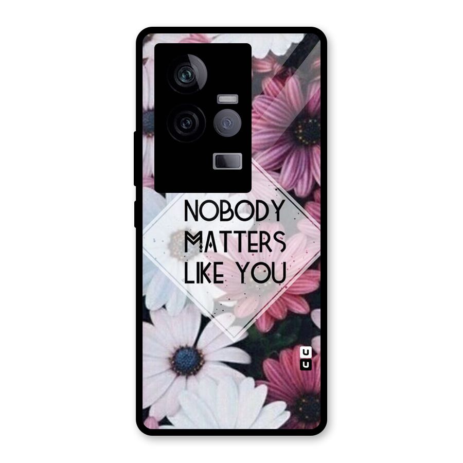You Matter Glass Back Case for Vivo iQOO 11 5G