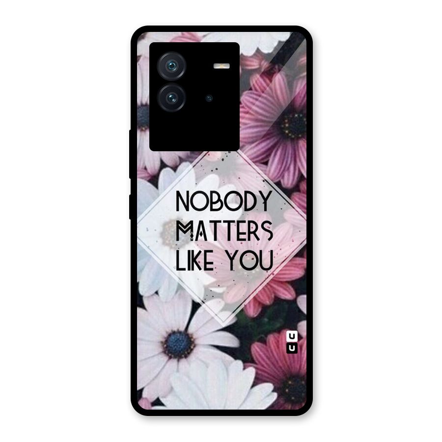 You Matter Glass Back Case for Vivo iQOO Neo 6 5G