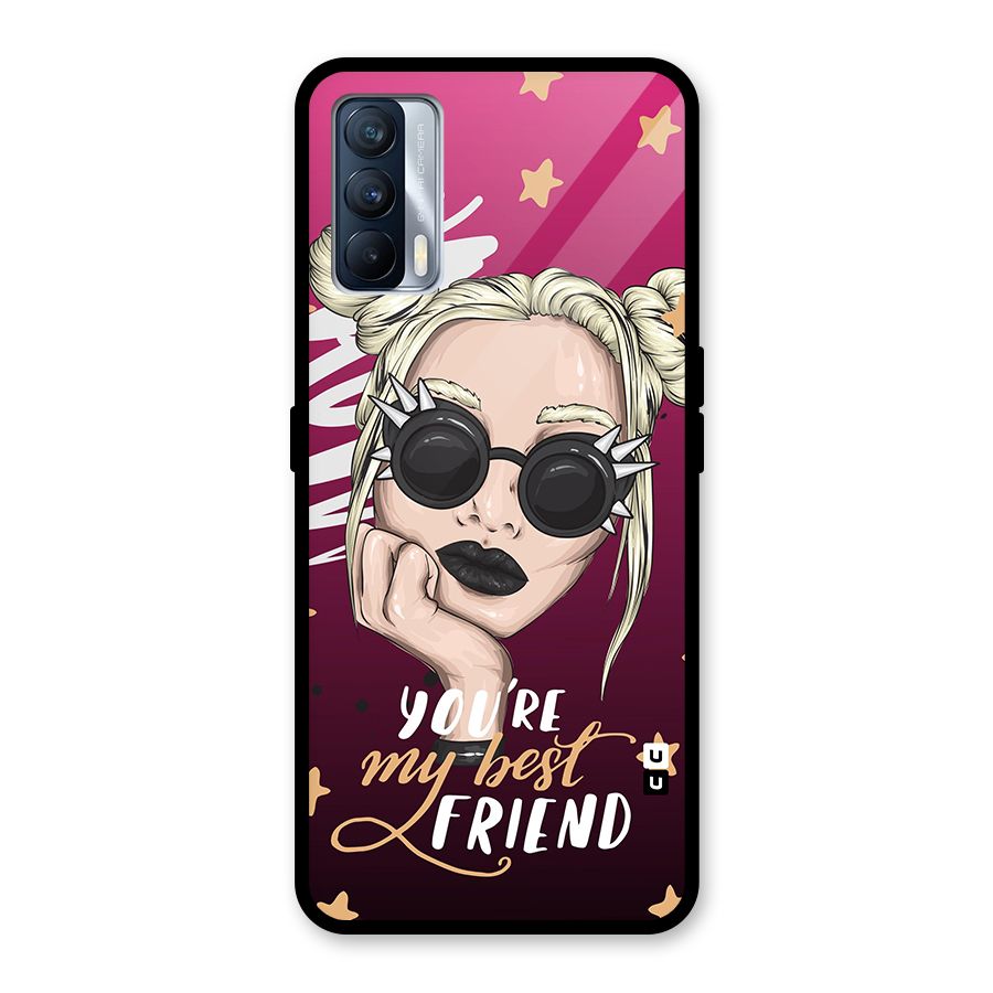 You My Best Friend Glass Back Case for Realme X7