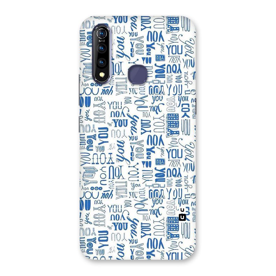 You Pattern Back Case for Vivo Z1 Pro