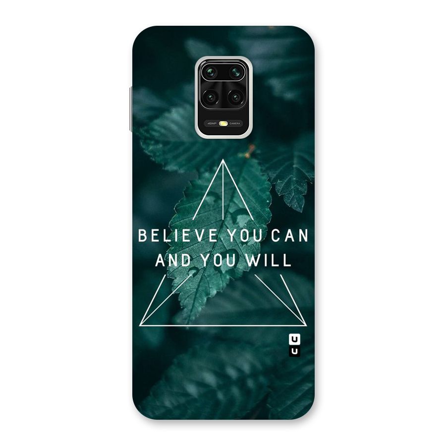 You Will Back Case for Redmi Note 9 Pro
