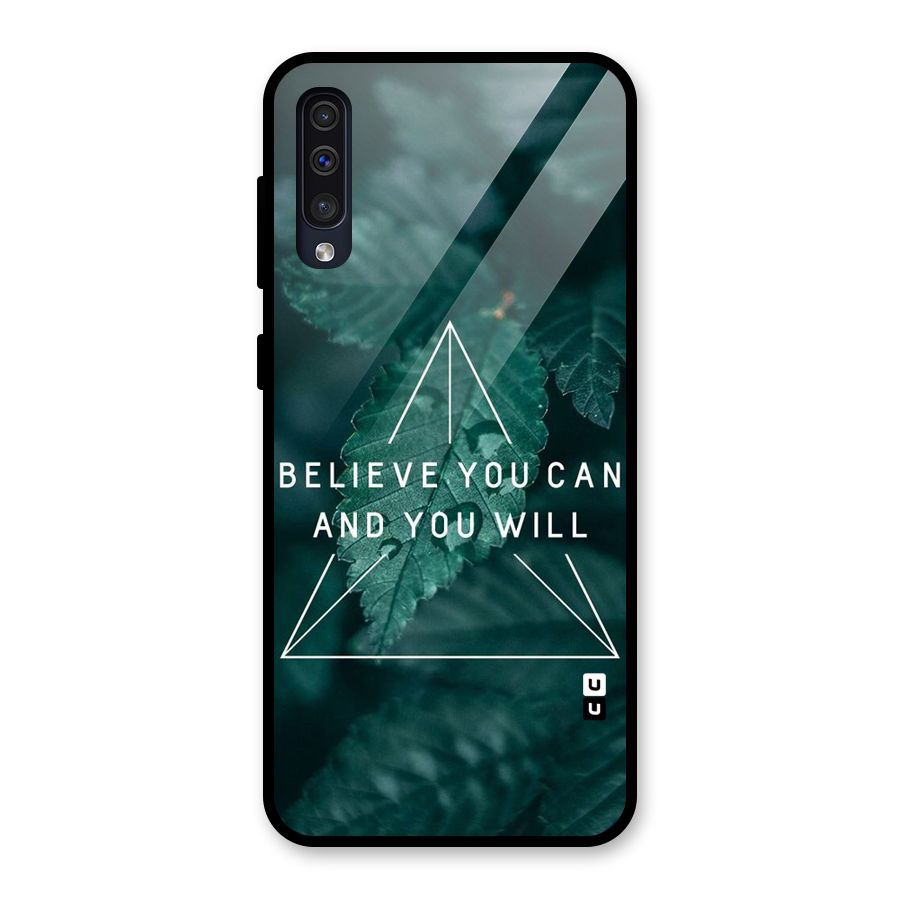 You Will Glass Back Case for Galaxy A50s