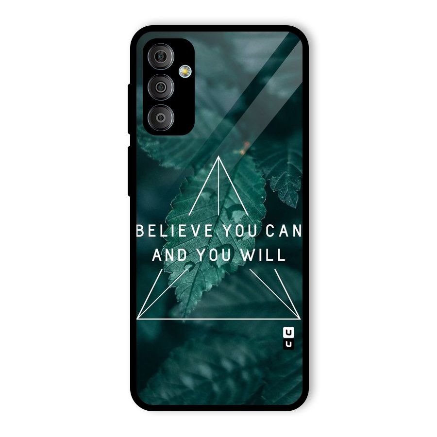 You Will Glass Back Case for Galaxy F23