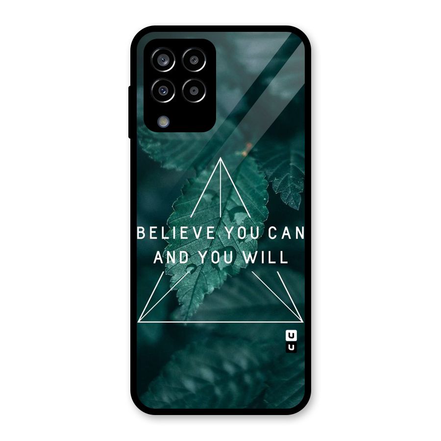 You Will Glass Back Case for Galaxy M33