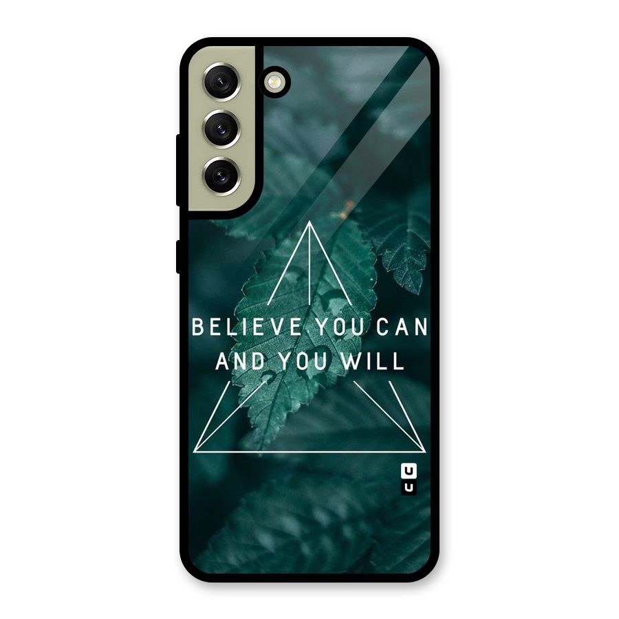 You Will Glass Back Case for Galaxy S21 FE 5G