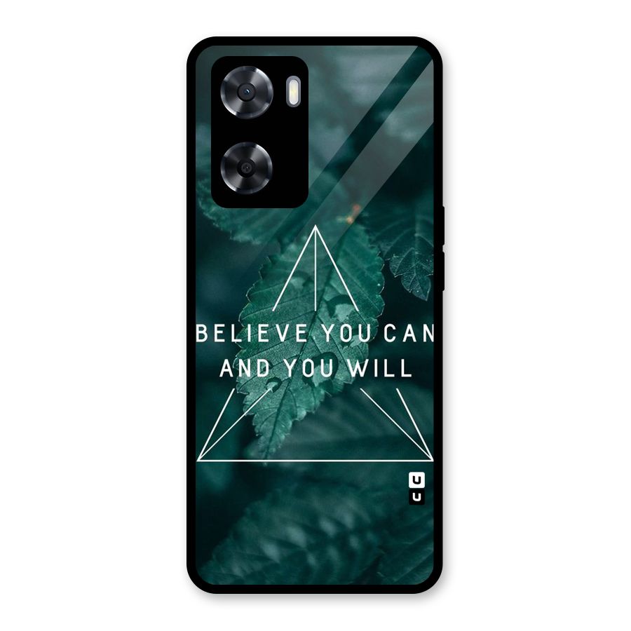 You Will Glass Back Case for Oppo A57 2022